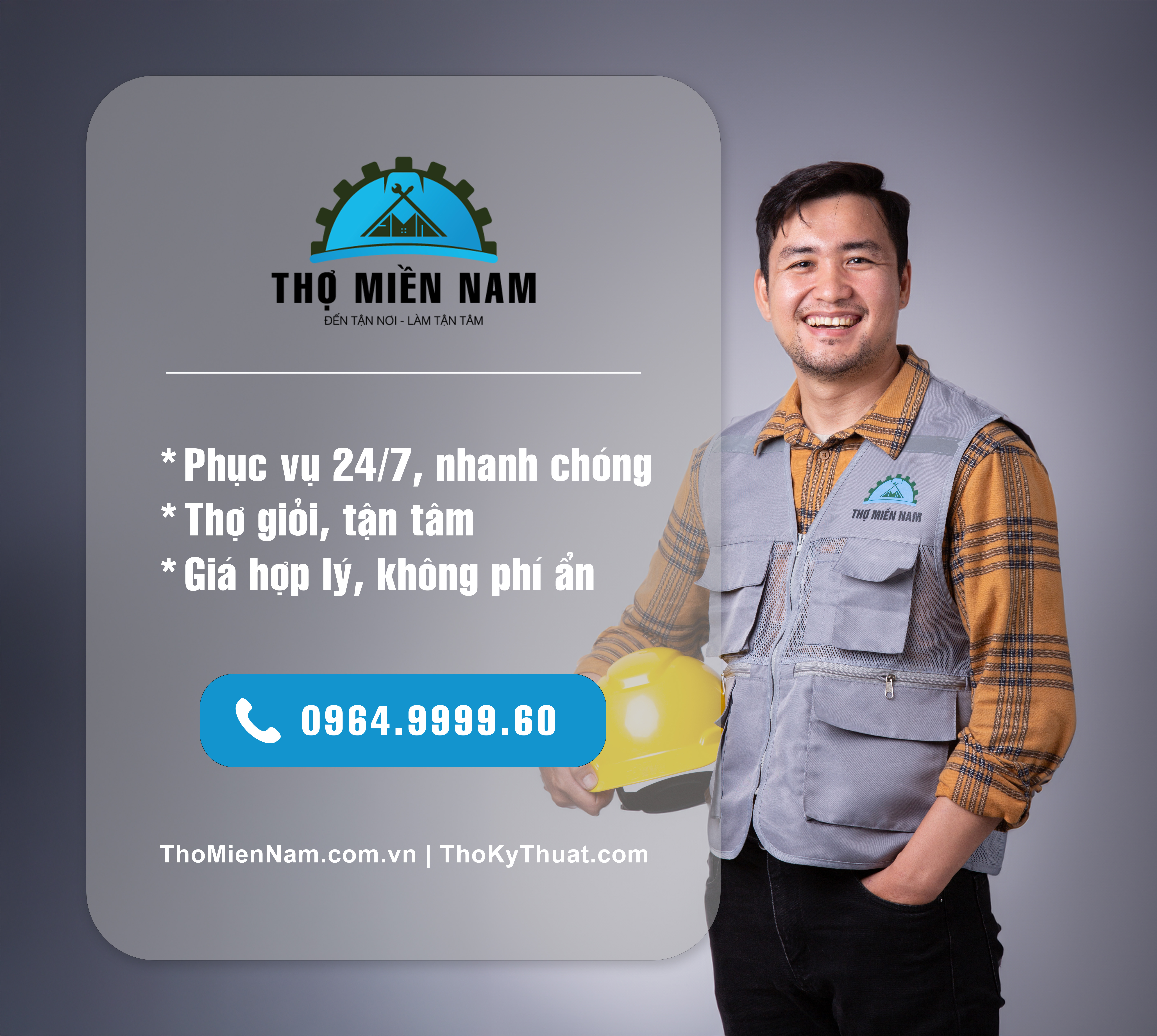 Thợ Miền Nam thomiennam.com.vn ThoKyThuat.com