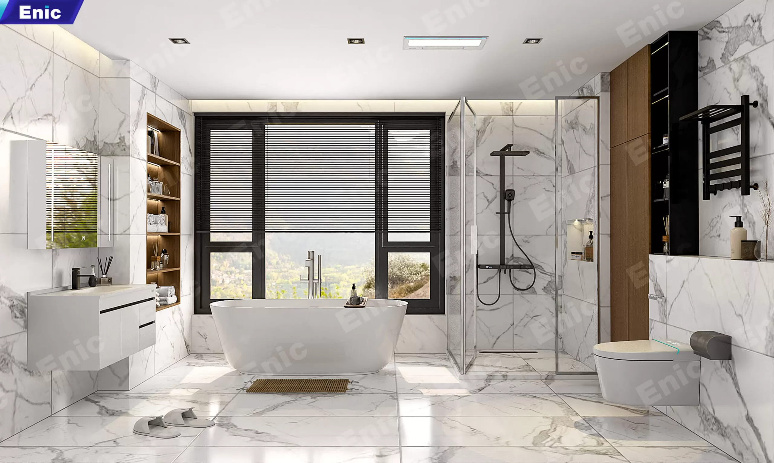 Bố trí gần gũi với thiên nhiên, mang lại sự tươi mát