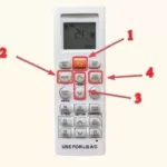 Các bước chỉnh máy lạnh lạnh sâu bằng remote
