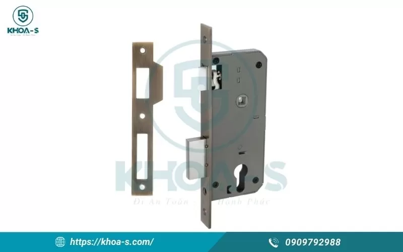 Thân khóa cửa tay gạt là bộ phận quan trọng quyết định độ an toàn