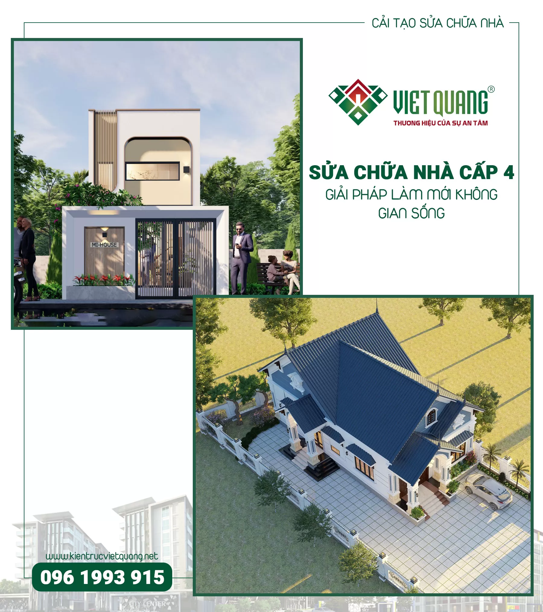 Tường nhà cũ kỹ, bong tróc cần được sửa chữa cải tạo lại để tăng tính thẩm mỹ và bảo vệ ngôi nhà