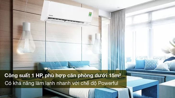 Máy lạnh Panasonic Inverter 1 HP CU/CS-PU9ZKH-8M: Giải pháp tiết kiệm điện cho phòng ngủ nhỏ.