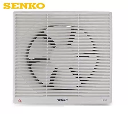 Quạt hút thông gió Senko H250 giúp không khí lưu thông, loại bỏ mùi hôi và ẩm mốc cho không gian sống trong lành