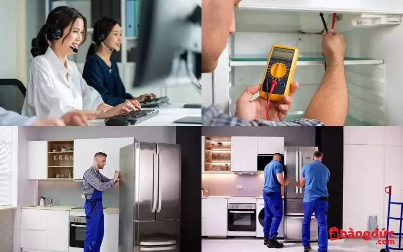 Quy trình sửa chữa tủ lạnh chuyên nghiệp Thợ Miền Nam