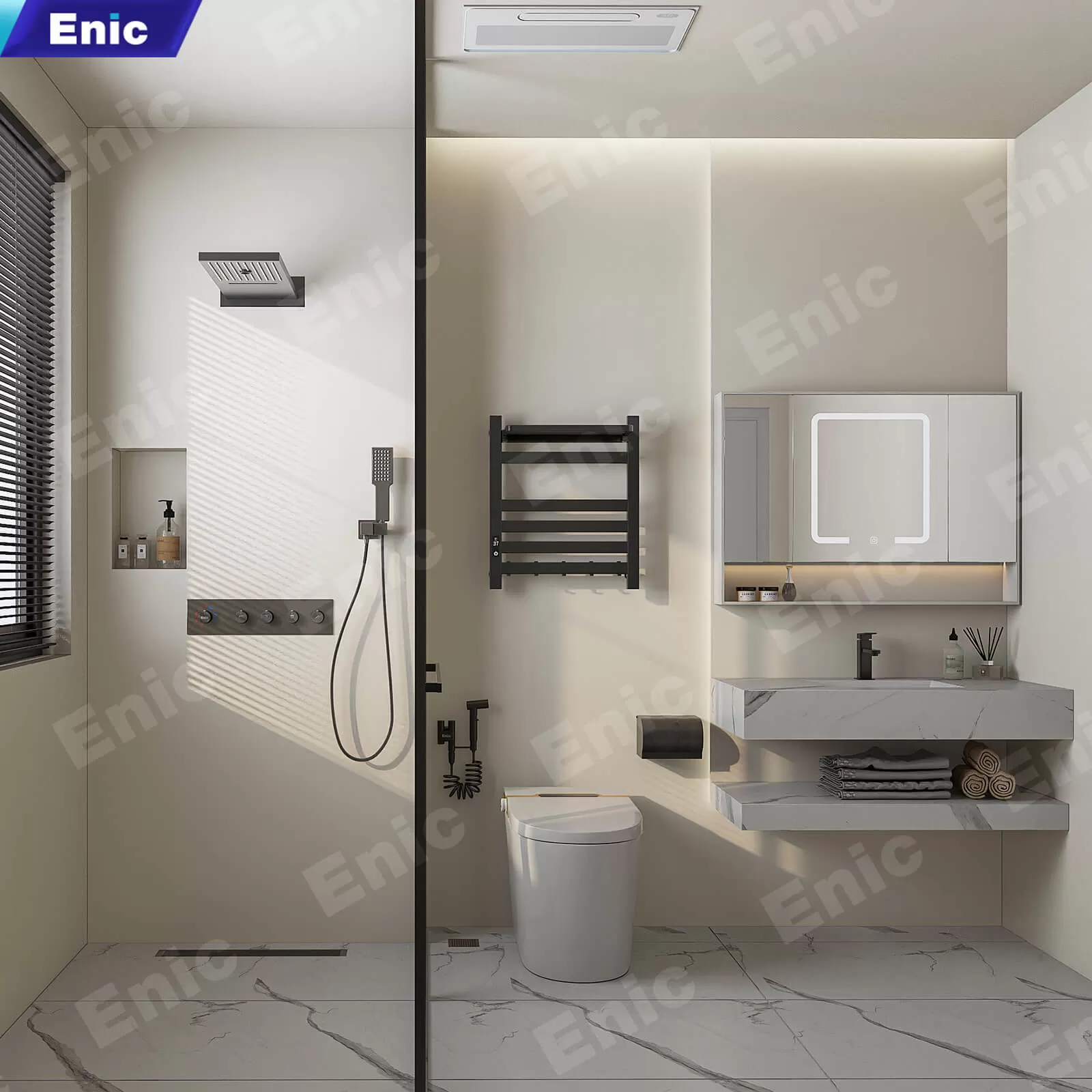 Sắp xếp thiết bị gọn gàng đẹp mắt