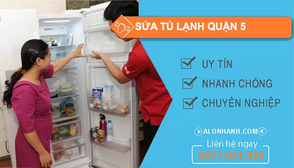 Bảng giá dịch vụ sửa tủ lạnh quận 5 tham khảo - Thợ Miền Nam