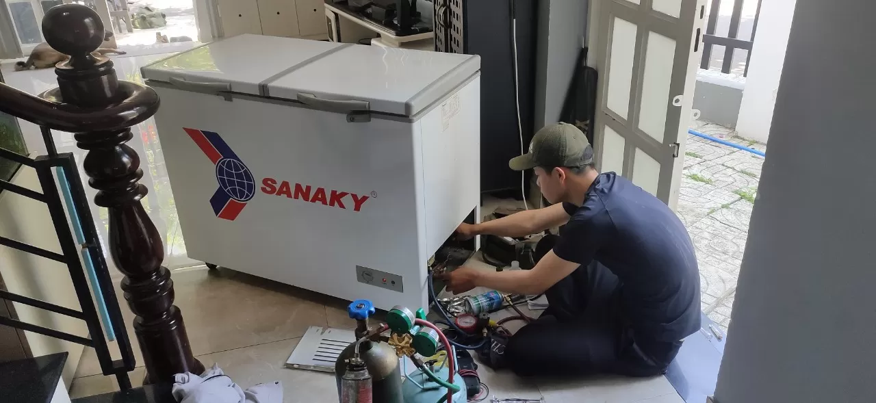 Quy trình sửa tủ đông giá rẻ tại Thành Phát