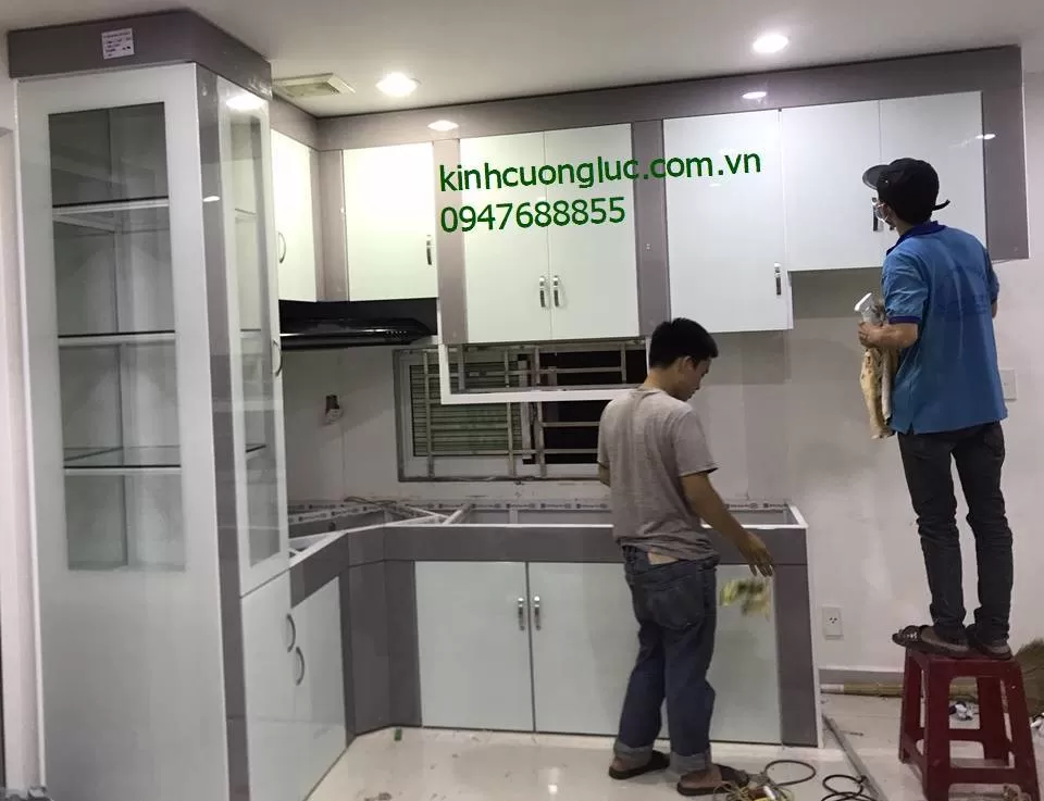 Tủ bếp hợp kim nhôm