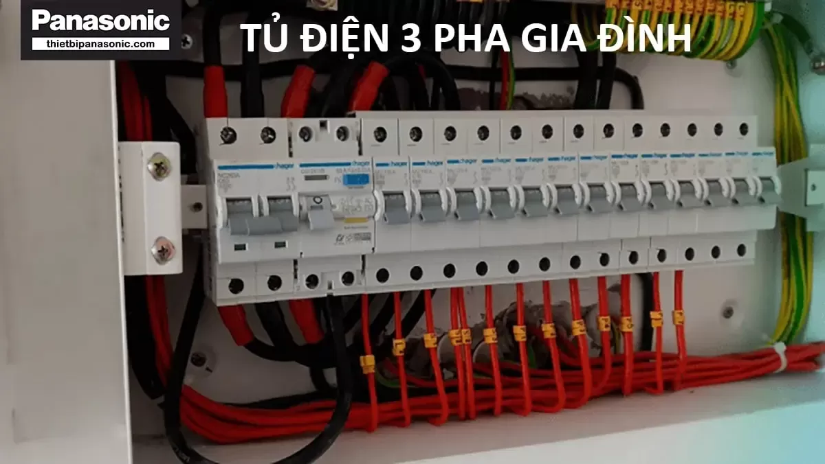 Tủ điện 3 pha gia đình giúp ngăn ngừa quá tải, chập cháy