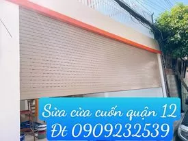 Báo giá sửa cửa cuốn quận 12 Thợ Miền Nam chi tiết