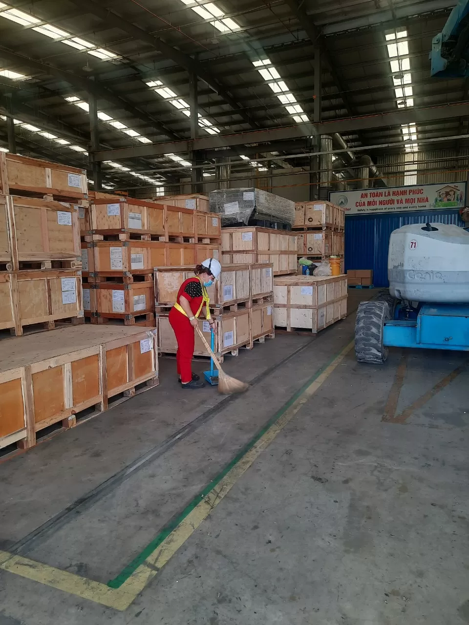 Khảo sát vệ sinh nhà máy và quy trình cung cấp
