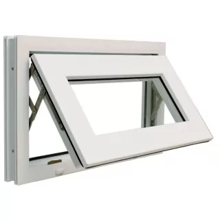 Cửa sổ thông gió nhà vệ sinh hiện đại với thiết kế thanh lịch