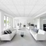 Thi công trần la phông nhựa khung nổi