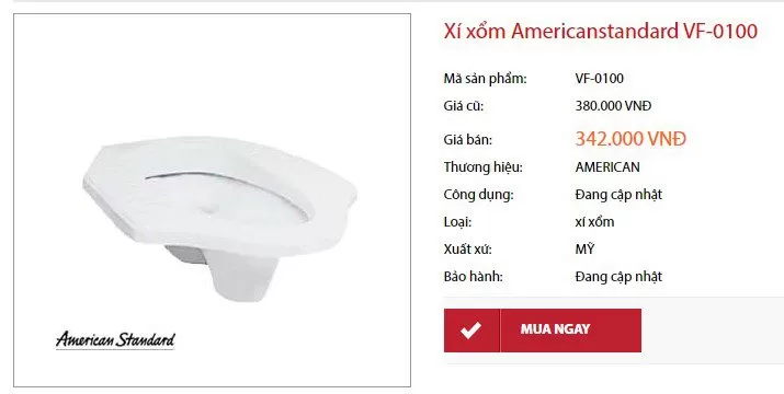 Lắp đặt bồn cầu xổm