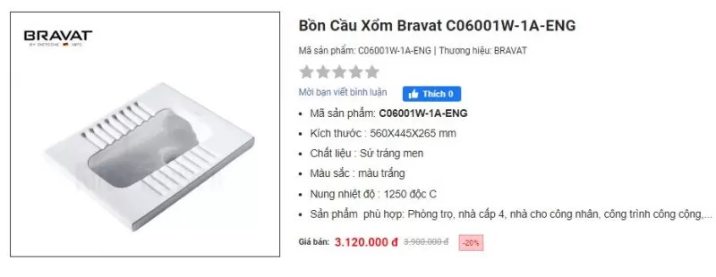Quy trình lắp đặt bồn cầu xổm