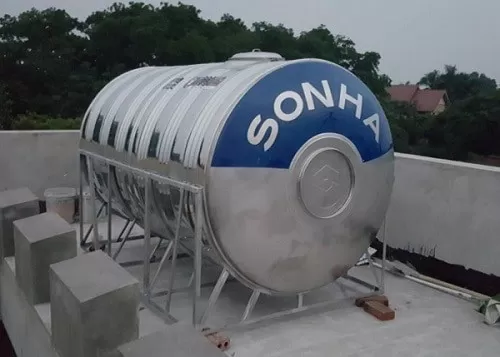 Hướng dẫn cách lắp đặt bồn nước inox ngang