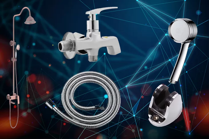 Các bộ phận chính của bộ vòi hoa sen