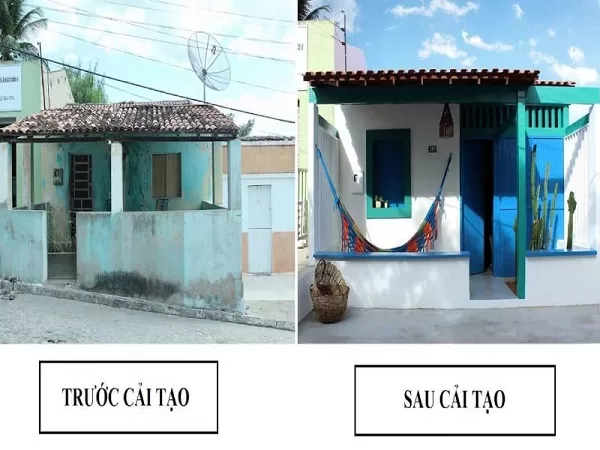 cải tạo lại nhà cấp 4 cũ nát