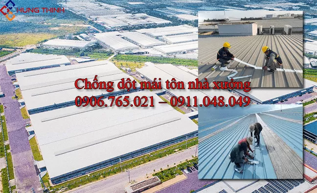 Nhà xưởng bị dột gây ảnh hưởng lớn đến hoạt động sản xuất và kinh doanh - Thợ Miền Nam