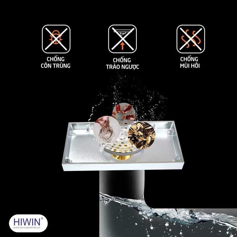Nắp cống chống trào ngược thông minh - Giải pháp tối ưu cho mọi gia đình