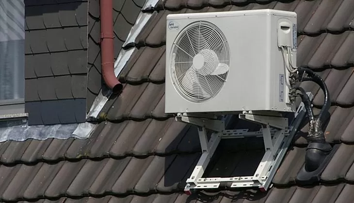Lắp đặt cục nóng ngoài trời