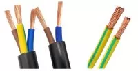 Dây nối đất đường dây điện màu Vàng – xanh lá
