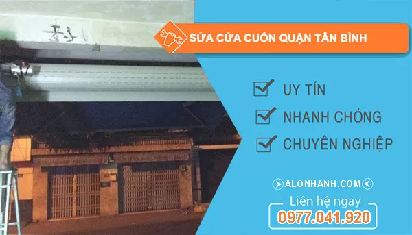 Quy trình sửa cửa cuốn Tân Bình tại Thợ Miền Nam