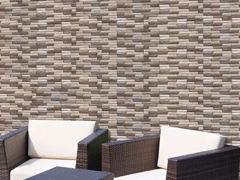 Gạch giả cổ ốp mặt tiền Prime giả đá tự nhiên, thi công tường rào, cổng ngõ bởi Thợ Miền Nam