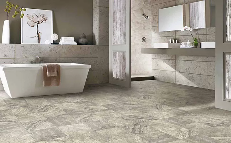Gạch porcelain ốp tường nhà vệ sinh cao cấp Thợ Miền Nam