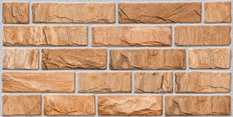 Gạch giả cổ ốp mặt tiền Prime màu nâu đất, thi công nhà cấp 4, biệt thự nhà vườn phong cách đồng quê bởi Thợ Miền Nam