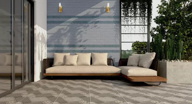 Gạch thẻ ốp mặt tiền Prime bề mặt sần độc đáo, thi công mặt tiền nhà phố bởi Thợ Miền Nam