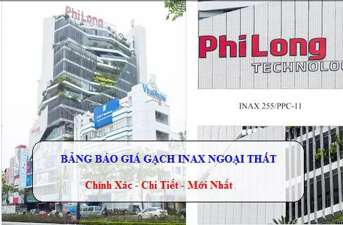 báo giá gạch inax ngoại thất