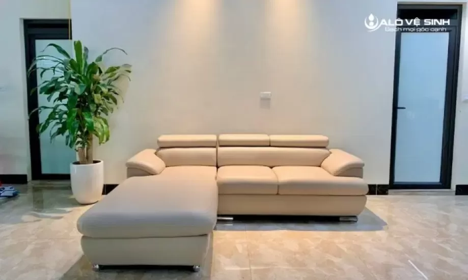 Vệ sinh sofa da chuyên nghiệp giúp bảo dưỡng chất liệu da, giữ sofa luôn bóng đẹp và bền bỉ.