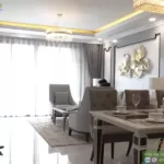 Giấy dán tường phòng khách sang trọng Thợ Miền Nam