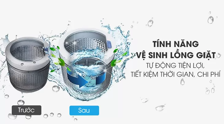 Lồng giặt máy giặt LG bẩn là ổ chứa vi khuẩn nấm mốc