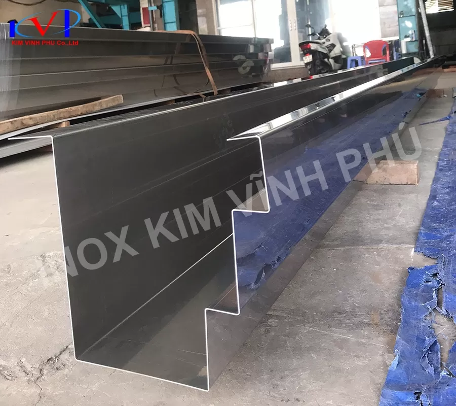 Máng xối inox 304 dày 1mm