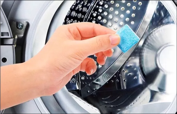 Viên tẩy vệ sinh máy giặt tiện lợi, tiết kiệm và hiệu quả làm sạch tốt
