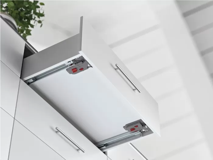 Ngăn kéo tủ bếp ray trượt âm