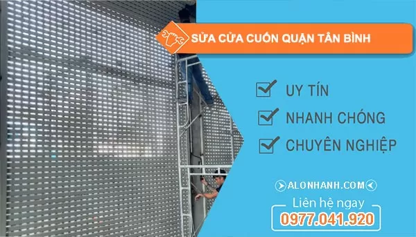 Thợ sửa cửa cuốn Tân Bình tay nghề cao
