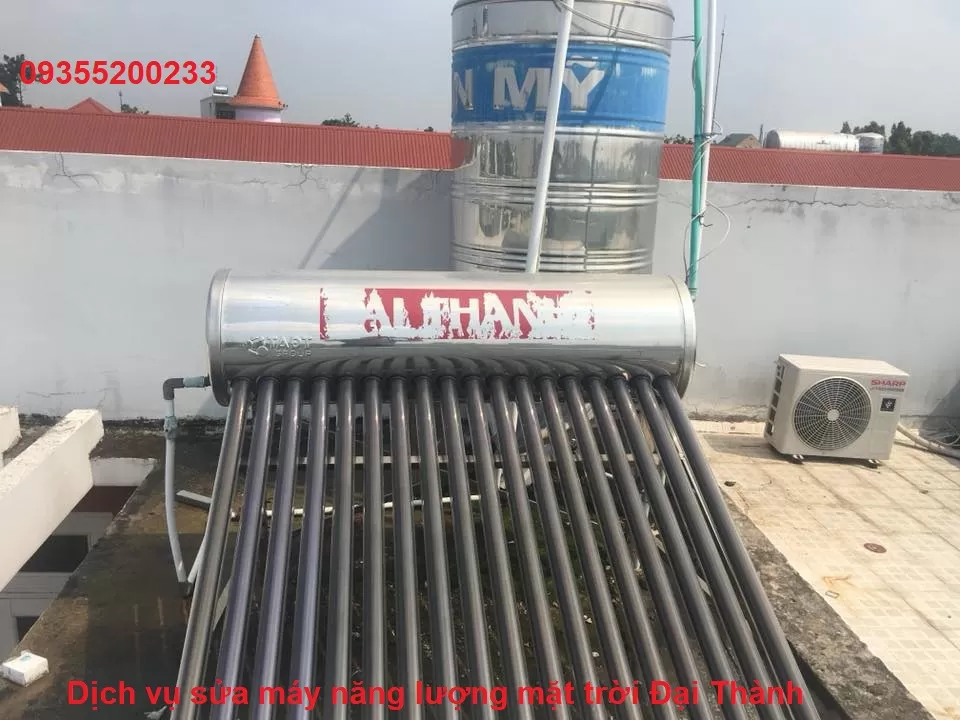 Dịch vụ sửa máy nước nóng năng lượng mặt trời Thợ Miền Nam