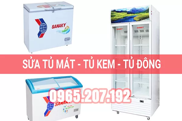 quy trình sửa tủ cấp đông tại nhà Thợ Miền Nam