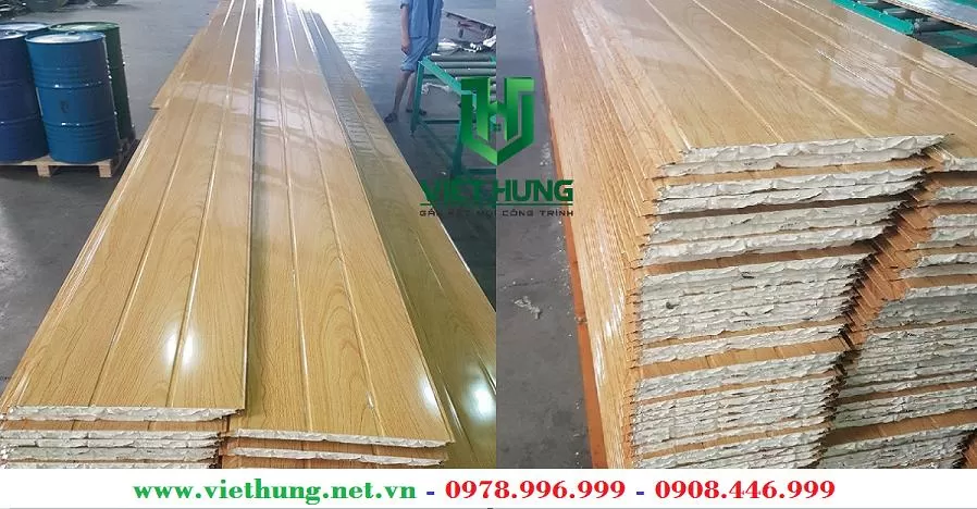 Tấm trần tôn la phông PU cách nhiệt chống nóng