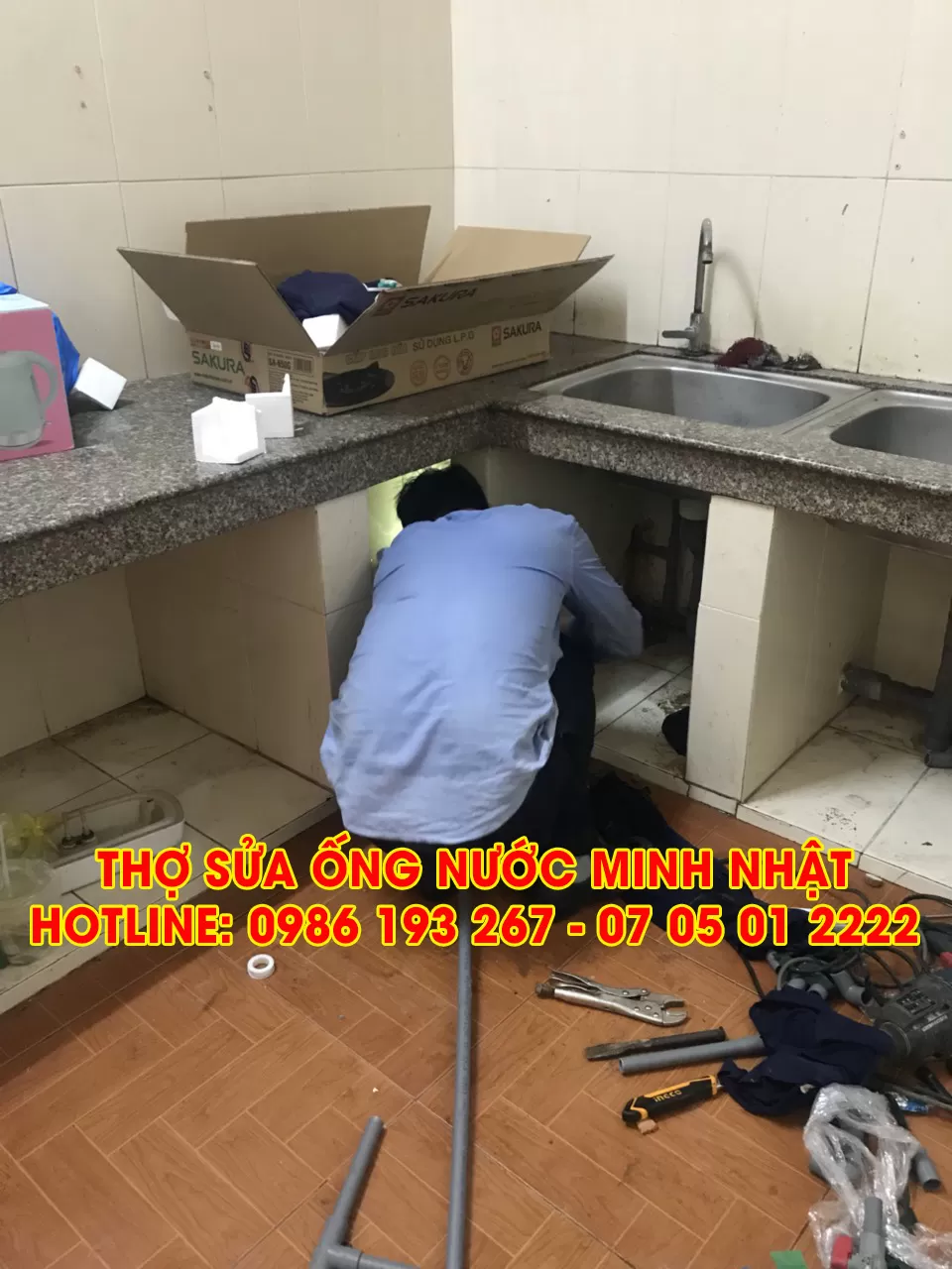 thợ sửa ống nước Minh Nhật