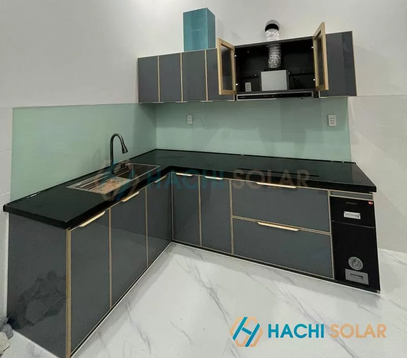 Ưu điểm nổi bật của tủ bếp xây gạch về độ bền và khả năng chịu lực