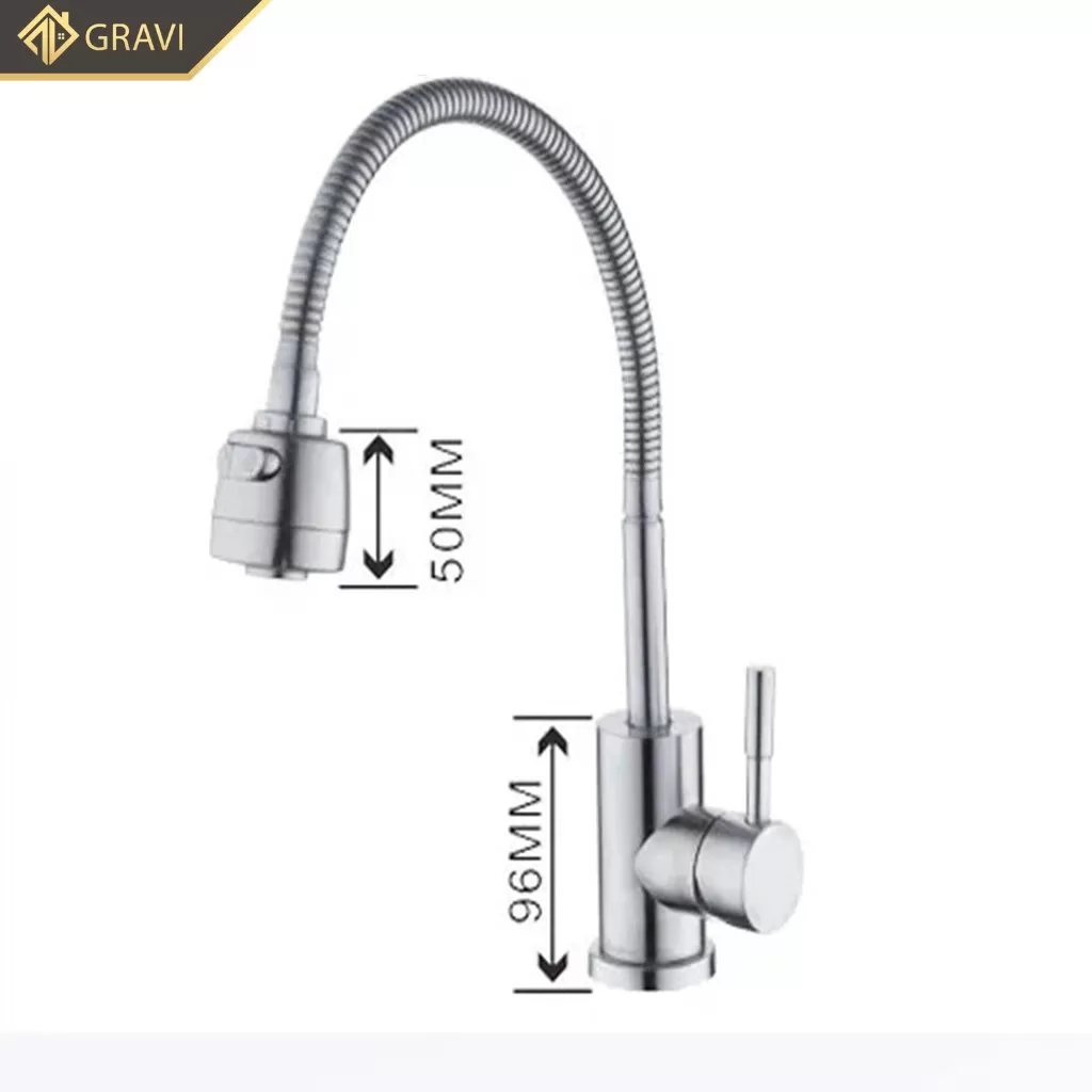 Thợ kỹ thuật Thợ Miền Nam kiểm tra vòi nước rửa chén bát