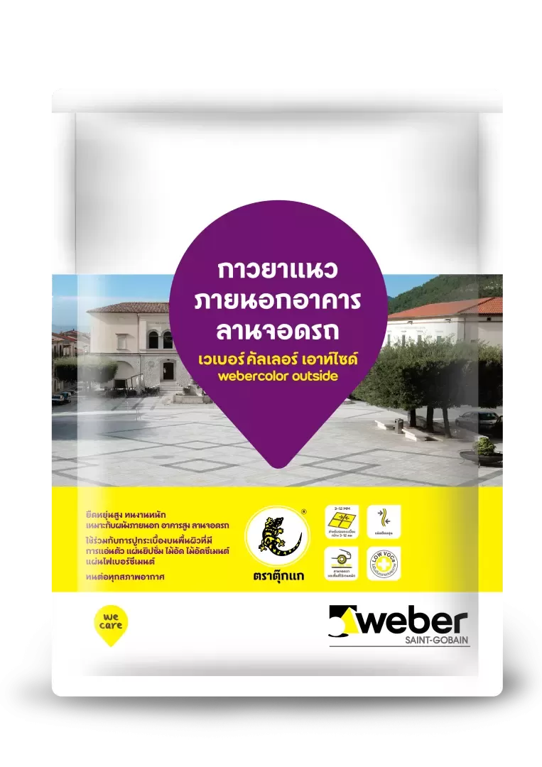 Keo chà ron Webercolor outside chống thấm, chống nấm mốc Thợ Miền Nam